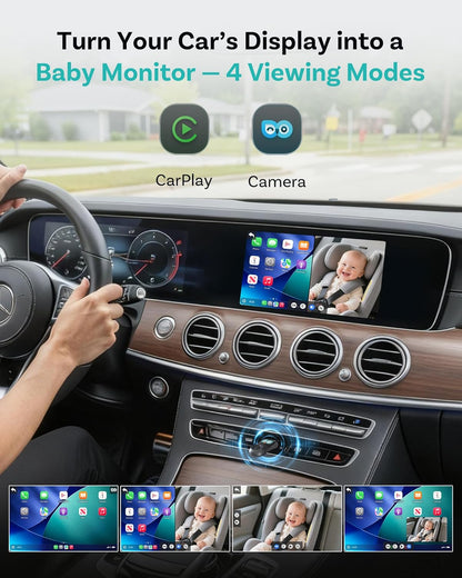 Carplay Connected Baby Camera