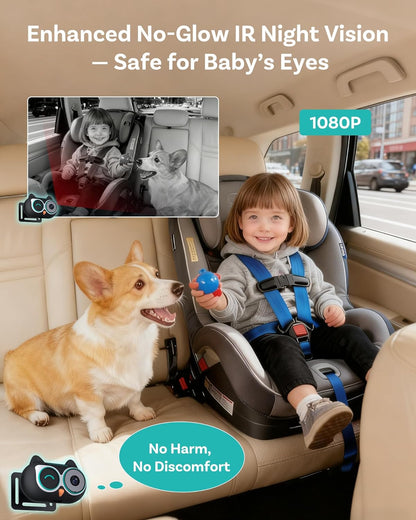 Carplay Connected Baby Camera
