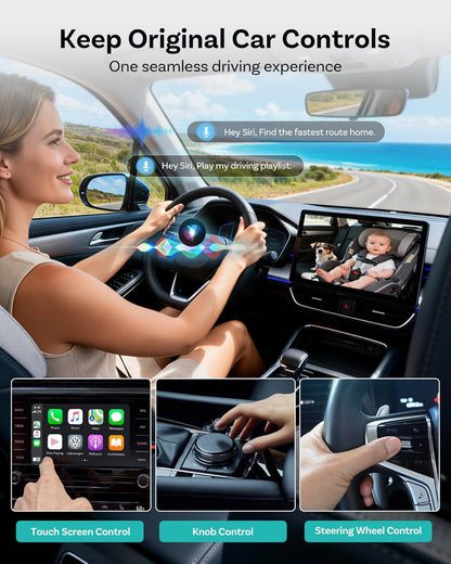 Carplay Connected Baby Camera