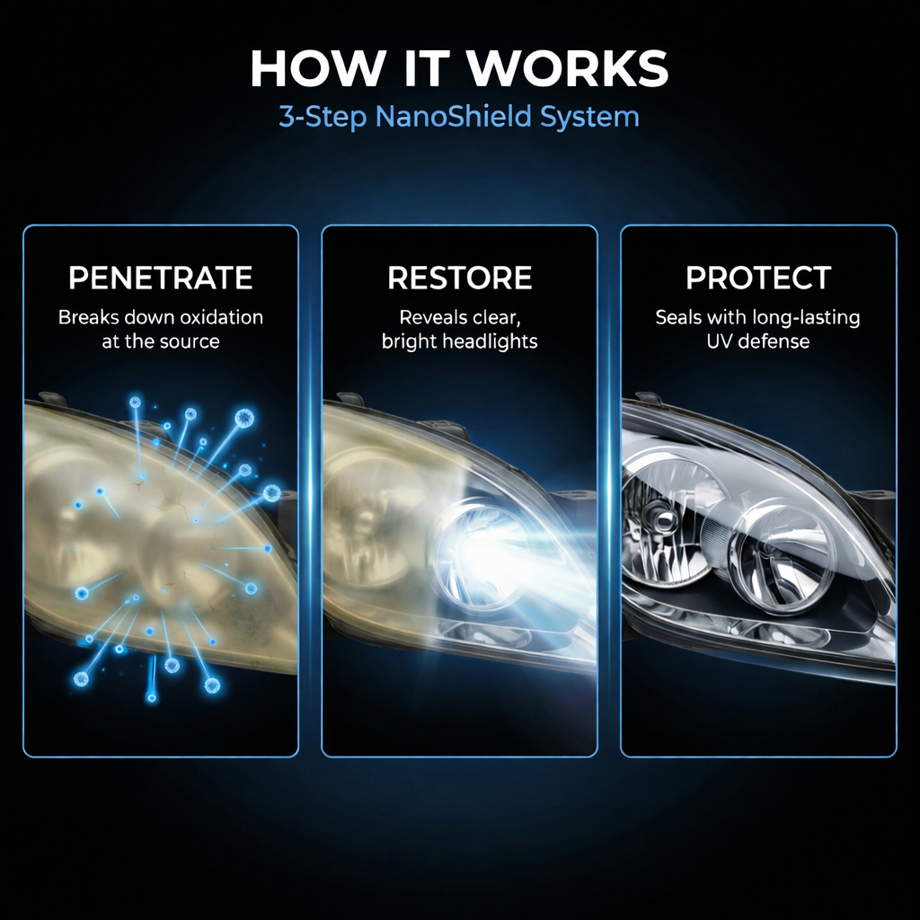 NanoShield Headlight Restoration Kit